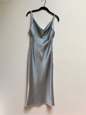 Sweet Lemon - Satin Slip Midi Dress